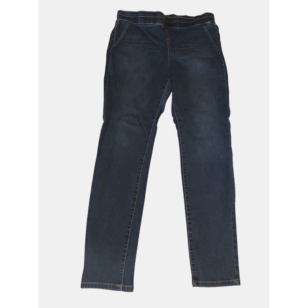 Soho New York & Company High‎ Waist Pull-On Denim Leggings Large Jeggings Jeans